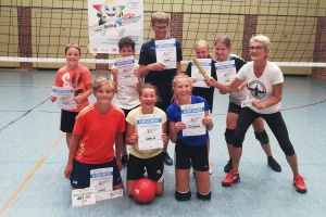 Volleyballwettbewerb am LLG