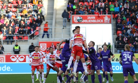 Jahnelf erkämpft sich Punkt gegen Erzgebirge Aue