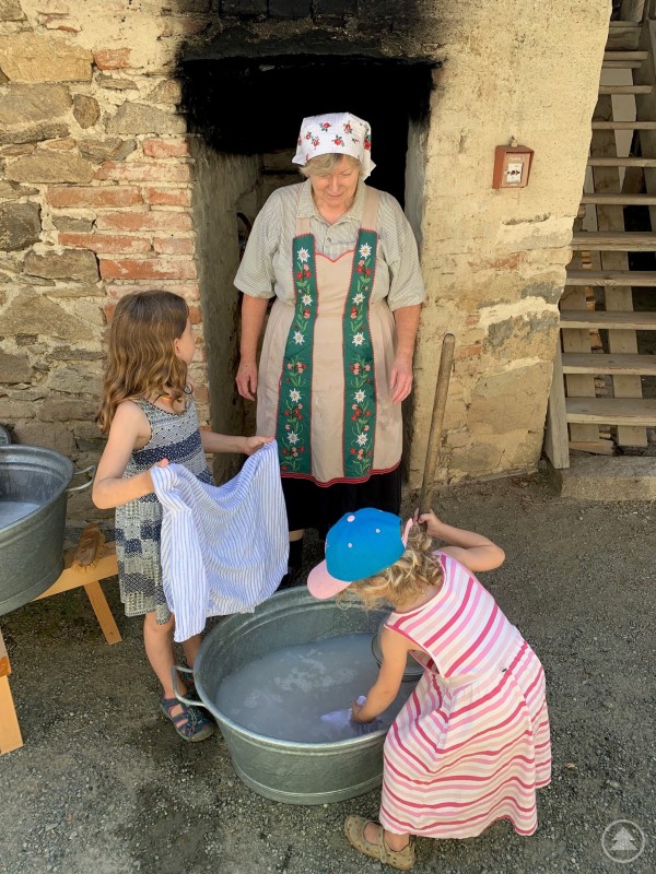 Wäsche waschen wie in alten Zeiten