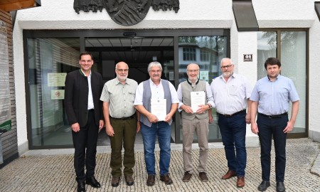 Landrat würdigt Kreisjagdberater: „Wesentliche Stützen der Jagdbehörde“