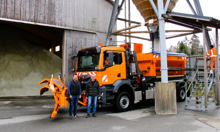Schnee, Eis und Glätte – Kreisbauhof des Landkreises FRG ist für die Winterdienstsaison gewappnet