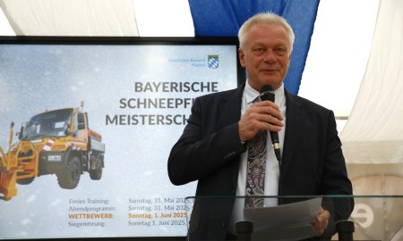 Straßenmeisterei Vilshofen ist Bayerischer Schneepflugmeister 2025