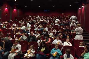 Karateclub Bayerwald mit „Po“, dem Kung Fu Panda