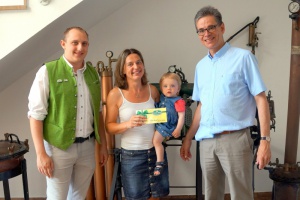 Partypaket 2017 - Übergabe Bucher Bräu