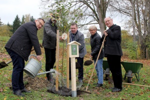 Der Rote Aloisius ist neu am Landratsamt
