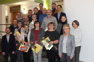 Ehrungen und Verabschiedungen im Landratsamt Regen