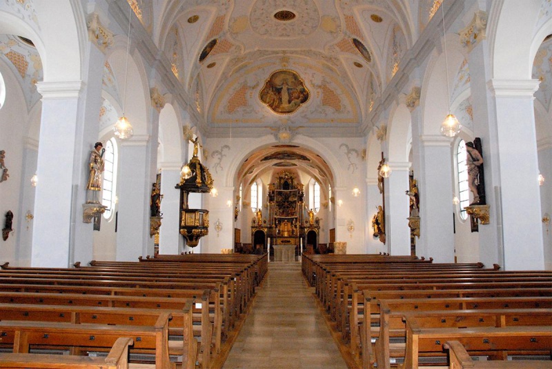 Flyer/Grafik zum Event: Kirchenführung in Grafenau am Mi., 30.10.2019 von 11:00 bis 12:00 Uhr