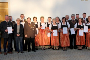 Ehrung bei den Seiboldsrieder Schützen