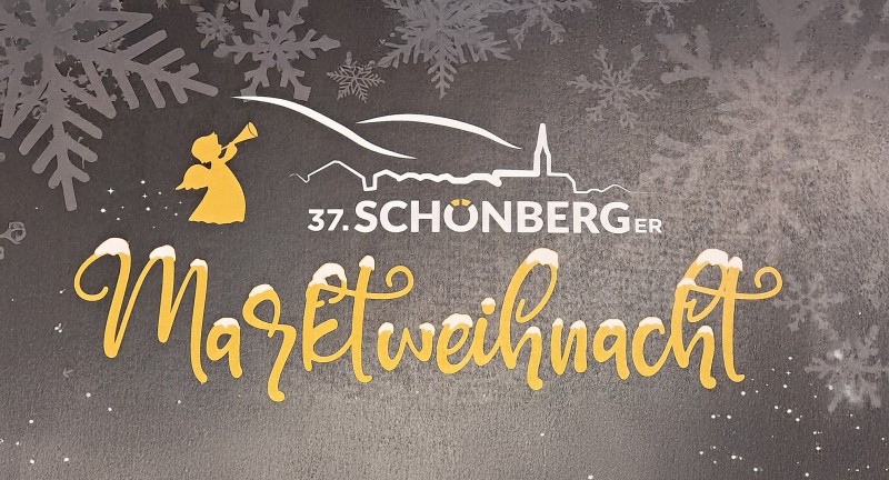 Flyer/Grafik zum Event: Marktweihnacht am Marktplatz Schönberg am Fr., 06.12.2024 - So., 08.12.2024