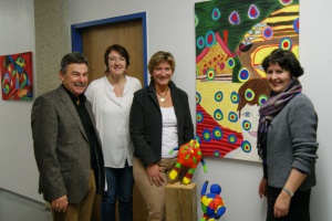 Neue Ausstellung in den Räumen der Berufsberatung