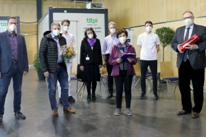 Corona-Impfzentrum: Passauerin erhält 10.000. Impfung