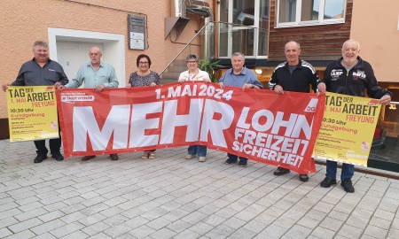 Der Deutsche Gewerkschaftsbund Freyung-Grafenau lädt zum 1. Mai 2024
