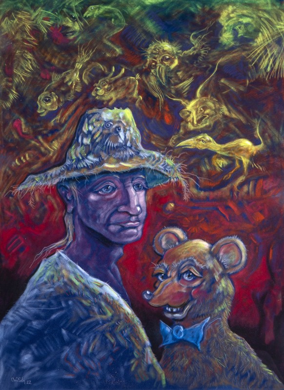 Flyer/Grafik zum Event: Intentionen im Kulturzentrum - Ab dem 7. Februar neue Ausstellung im Alten Rathaus in Bodenmais am Fr., 07.02.2025 - Sa., 26.04.2025