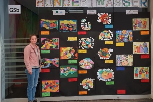 Sich moderner Kunst nähern – trotz Handicap.