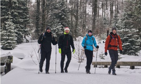 80 Wanderer trotzen der Kälte