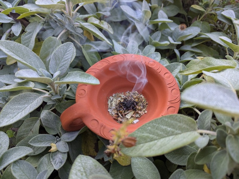 Flyer/Grafik zum Event: Themenführung Räuchern im Freilichtmuseum Finsterau 2025 am So., 26.10.2025 ab 14:00 Uhr