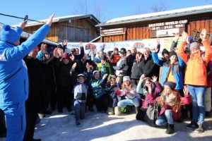 Menschen mit Handicap besuchen IPC-Wettkampftag