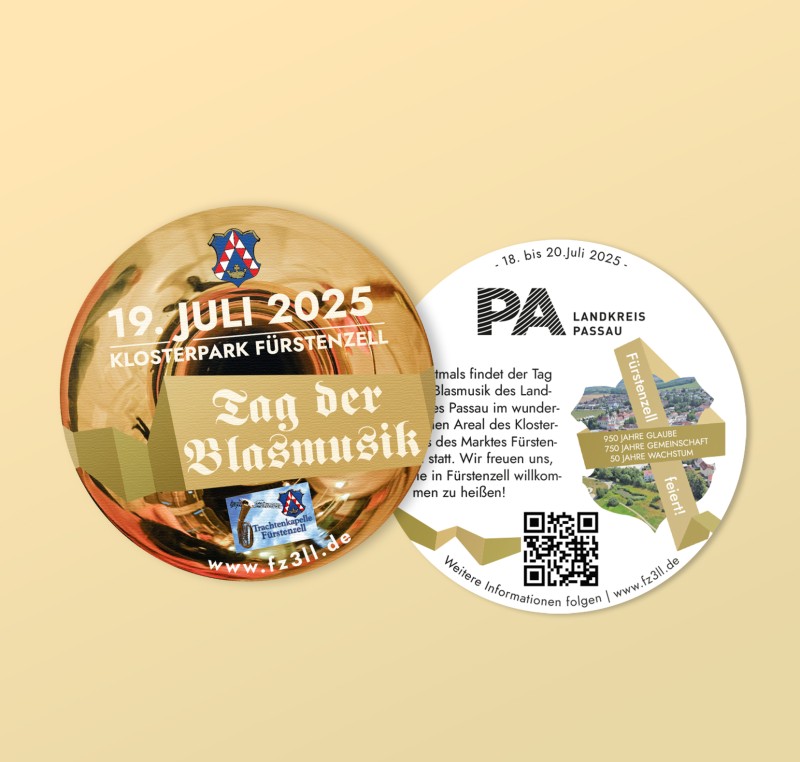 Flyer/Grafik zum Event: Tag der Blasmusik 2025 am Sa., 19.07.2025