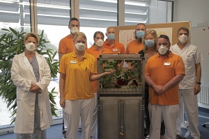 Tierische Therapiebegleiter am Bezirkskrankenhaus Passau