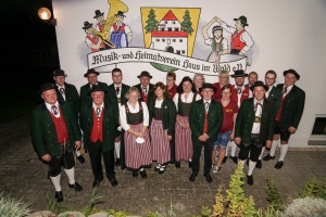 Musik- u. Heimatverein Haus i. Wald mit bewährter Vorstandschaft