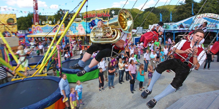 Flyer/Grafik zum Event: Traditionelles Vilshofener Volksfest am Fr., 26.08.2022 - Mi., 31.08.2022