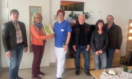 Großzügige Spende an Palliativstation Freyung