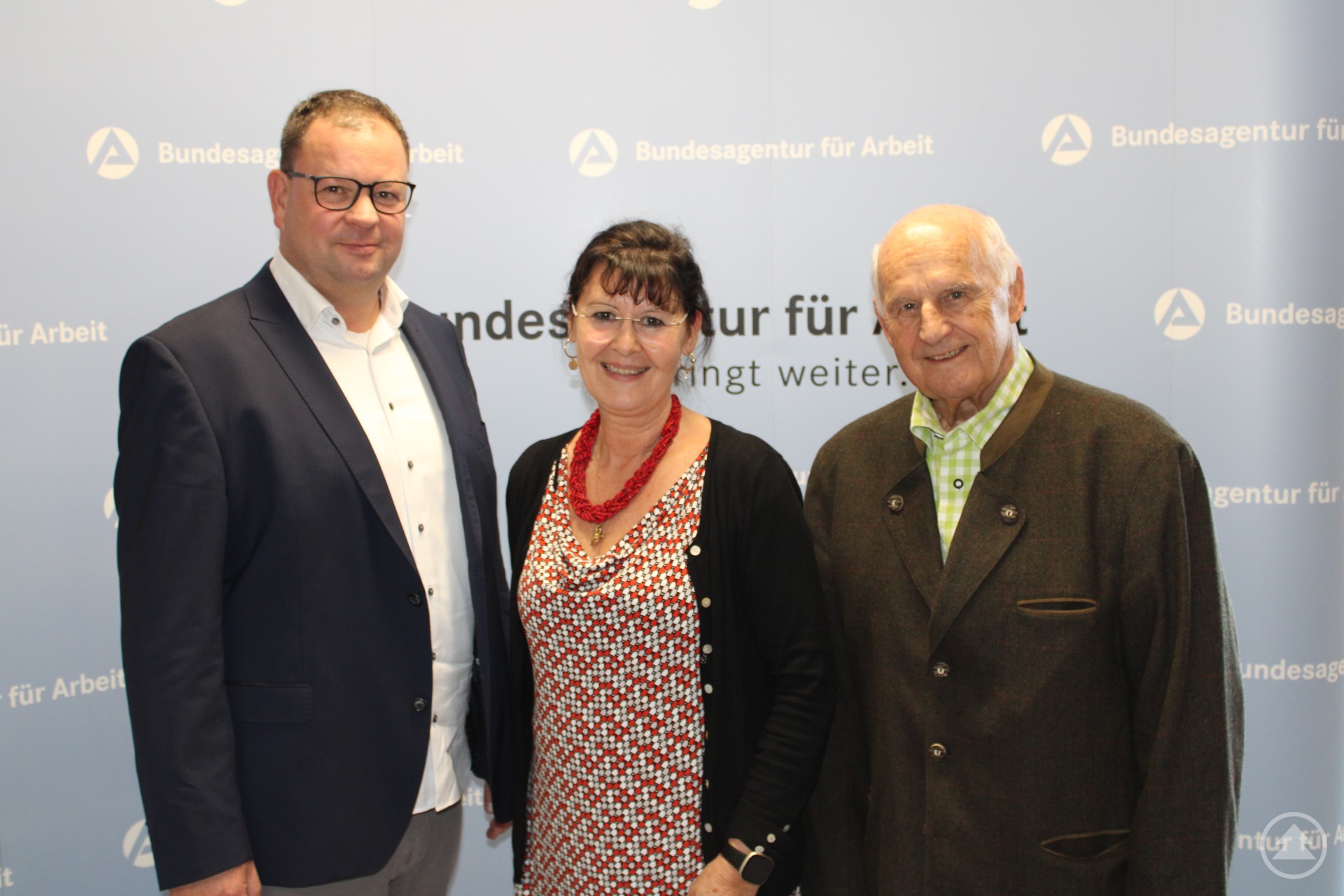 von links: Robert Scherer, Eva-Maria Kelch und Frank Kubitschek