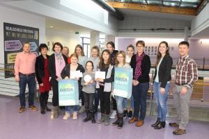 Preise für Schüler zur Ausstellung Klima Faktor Mensch