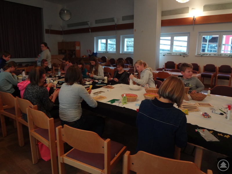 „Bei der Geschenkewerkstatt kann man persönliche Geschenke für seine Lieben basteln.“