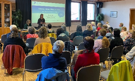 Großes Interesse an dem Weiterbildungsangebot für die ehrenamtliche Alltagshilfe
