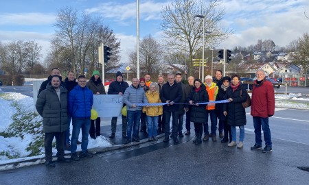 Sicherer Übergang am Fachmarktzentrum Furth/Bogen freigegeben