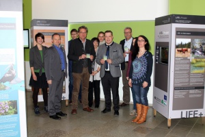 Ausstellung informiert über das LIFE+ Projekt
