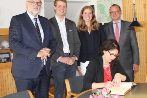 Israelische Generalkonsulin zu Gast in der Dreiflüssestadt