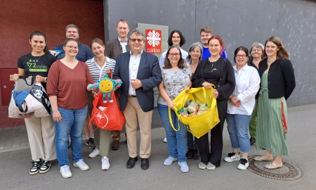Aktion für Tafel und Kleiderkammer