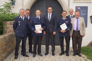 Verabschiedung und Ernennung Kreisbrandinspektor