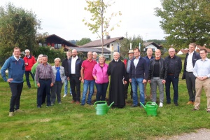 Auftaktveranstaltung zum länderübergreifenden Einheitsbuddeln