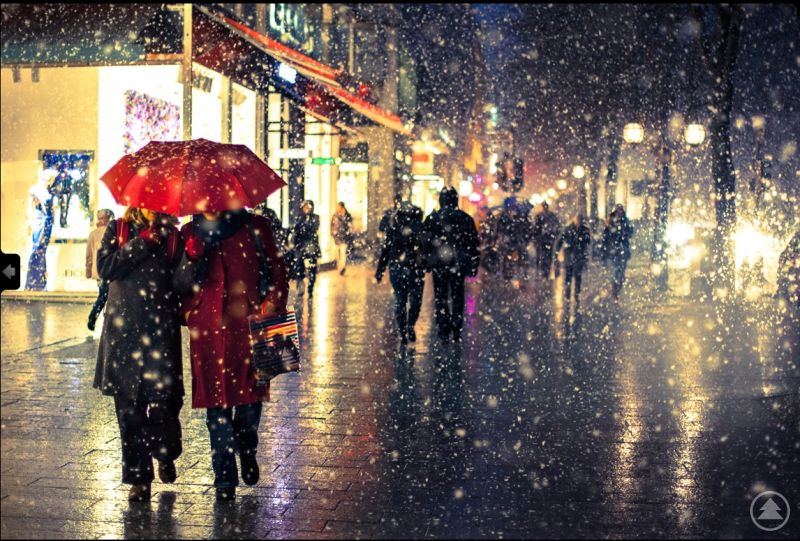 „Winterwelt“ aus der Serie „Wege aus der Depression“