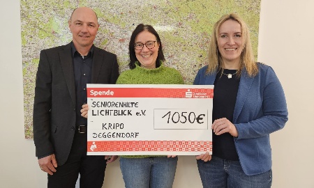 Erfolgreiche Spendenaktion der Kripo Deggendorf