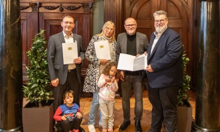 Auszeichnung für Ehrenamtliche im Naturschutzdienst verliehen