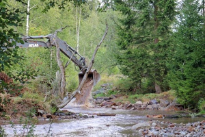 Reschbach kann auf 900 Metern wieder frei fließen