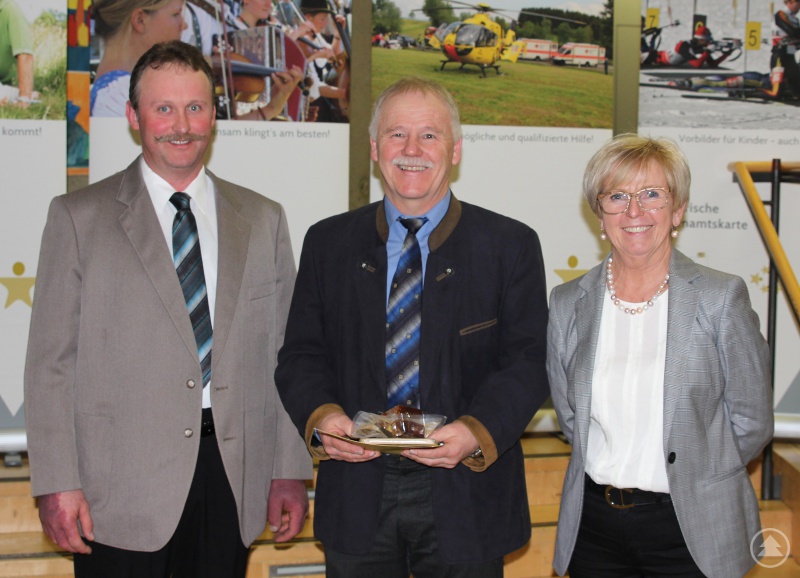 2. Bürgermeister Michael Kellermeier und Landrätin Rita Röhrl