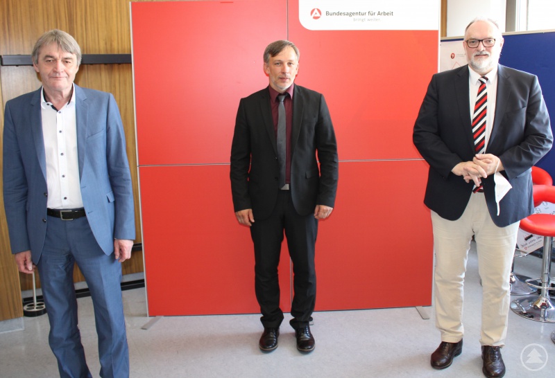 (von links): Dr. Klaus Stein, Roland Eder, Jürgen Dupper