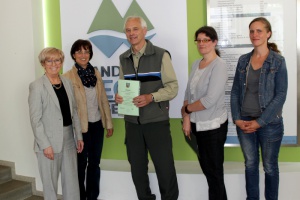 Ehard Dick zum Naturschutzwächter ernannt