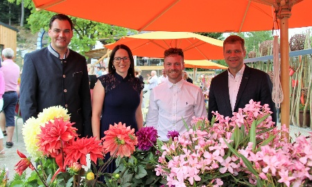 Bayerisches-Tschechisches Wirtschaftsfrühstück auf dem Geyersberg