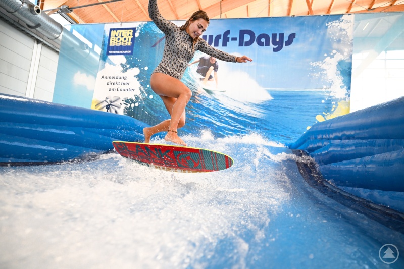 Surfen auf der stehenden Welle