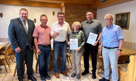 Wahlen und Ehrungen im CSU-Ortsverband Haus i. Wald