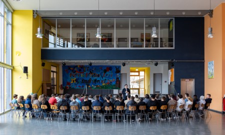 Schülersprechstunde mit dem Oberbürgermeister an der Mittelschule St. Martin