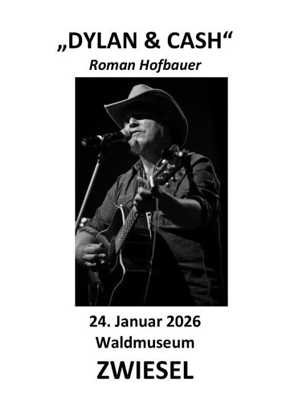 Flyer/Grafik zum Event: Dylan, Cash & selten Gehörtes am Sa., 24.01.2026 von 20:00 bis 23:00 Uhr