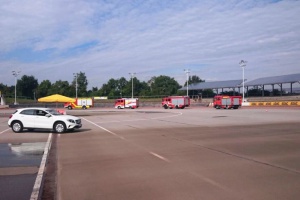 Fahrsicherheitstraining am ADAC-Übungsgelände in Landshut