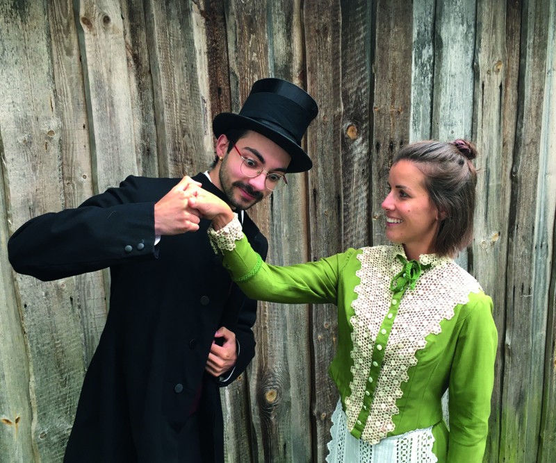 Flyer/Grafik zum Event: Dr. Jekyll und Fräulein Hyde – Burgfestspiele Neunußberg 2025 am Sa., 19.07.2025 - Sa., 02.08.2025